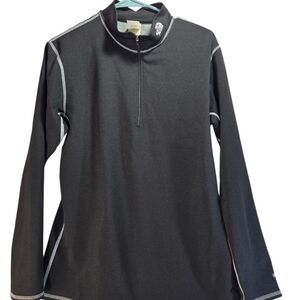 The North Face Black Half-Zip Men's Sweater Size XL